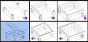 Modular Floor Junction Box