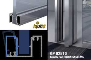 iqubx gp250 glass partition are modular and can be erected very easily to give elegant interiors