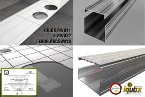 IQUBX FLOOR green certified raceways