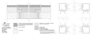 JB022 IQUBX ALUMINIUM MODULAR FLOOR JUNCTION BOX DRAWINGS