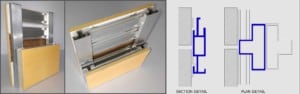 WPO1 demountable wall paneling and partition system construction 2