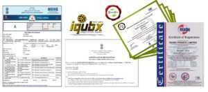 IQUBX is an ISO 9001:2015 MSME with DIPP recognition and its green building products are certified GREENPRO by IGBC, CII