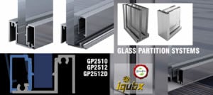 IQUBX glass partition systems are certified greenpro