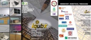 IQUBX certifiedgreenpro modular furniture and interior systems