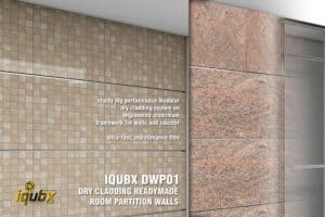 iqubx dry cladding readmade walls