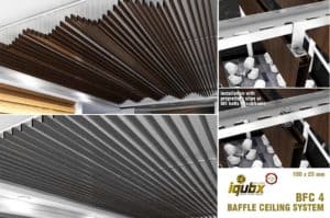iqubx baffle ceiling bfc4