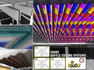 iqubx baffle ceiling certified greenpro bfc1-4