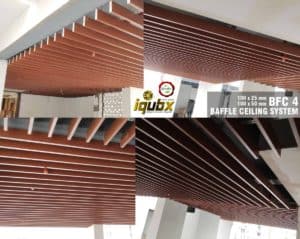 iqubx baffle ceiling bfc4 patterns