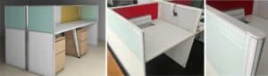 iqubx airline WS28 modular partition system for workstations
