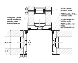 jetline partition system assembly