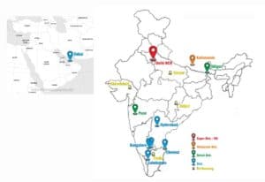 map of iqubx distributors