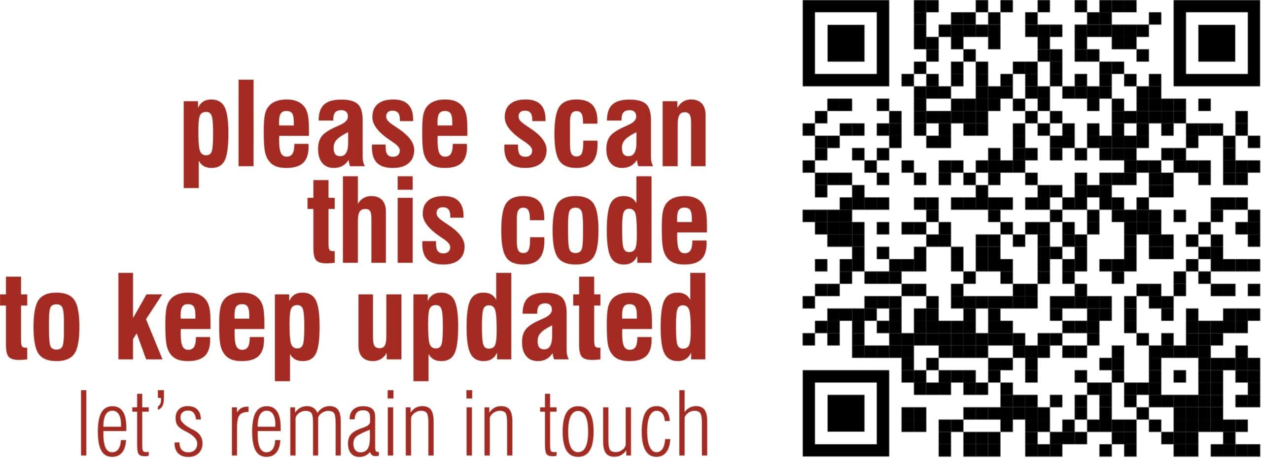 contact QR code