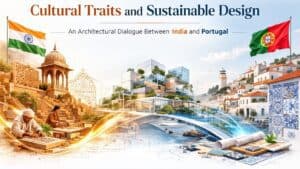 Sustainable modular design inspired by Indian and Portuguese cultural