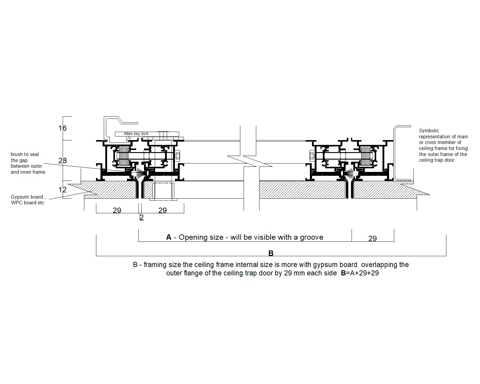 CTD 26 lean modular trap door system