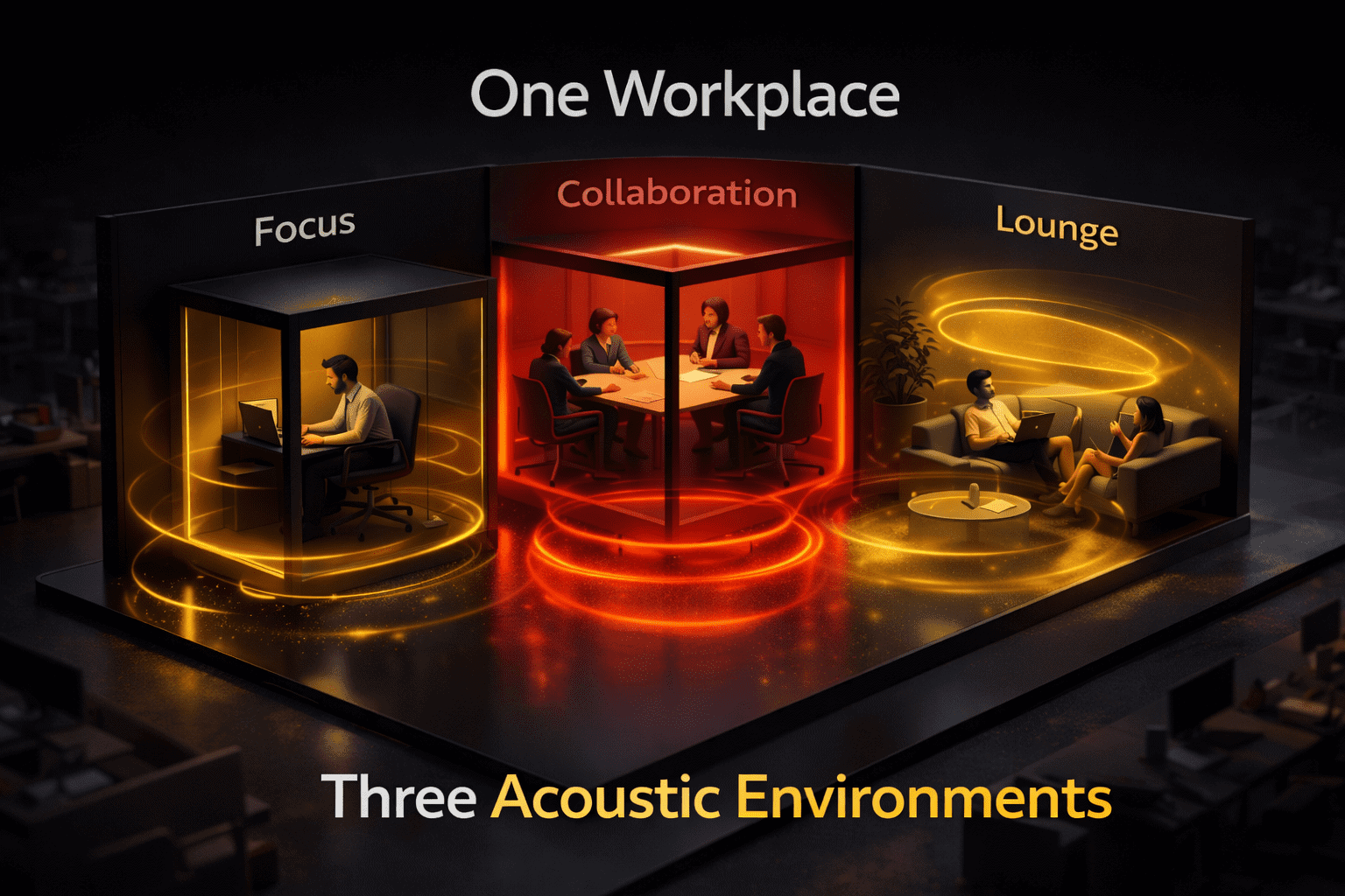 Design response, future-ready workplaces | IQUBX