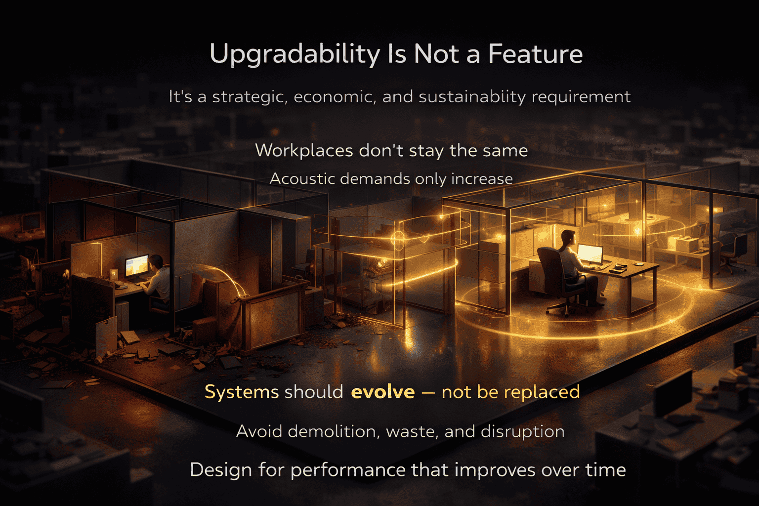 Design response, future-ready workplaces | IQUBX