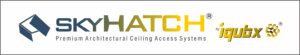 skyhatch premium ceiling trap door by iqubx modular interior systems, a global brand