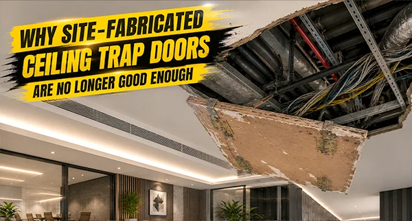 Why Site-Fabricated Ceiling Trap Doors Are No Longer Good Enough| IQUBX